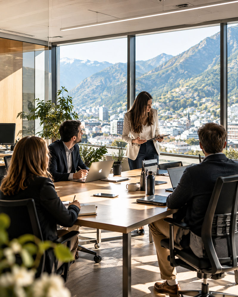 Entreprise en Andorre avec une substance économique réelle
